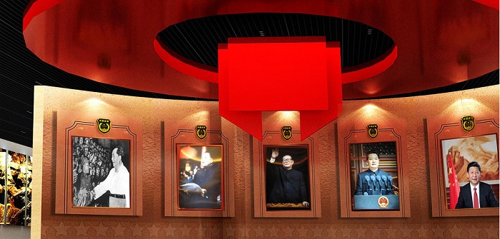 軍史館展廳,軍史館效果圖,博物館設計方案,軍史館方案