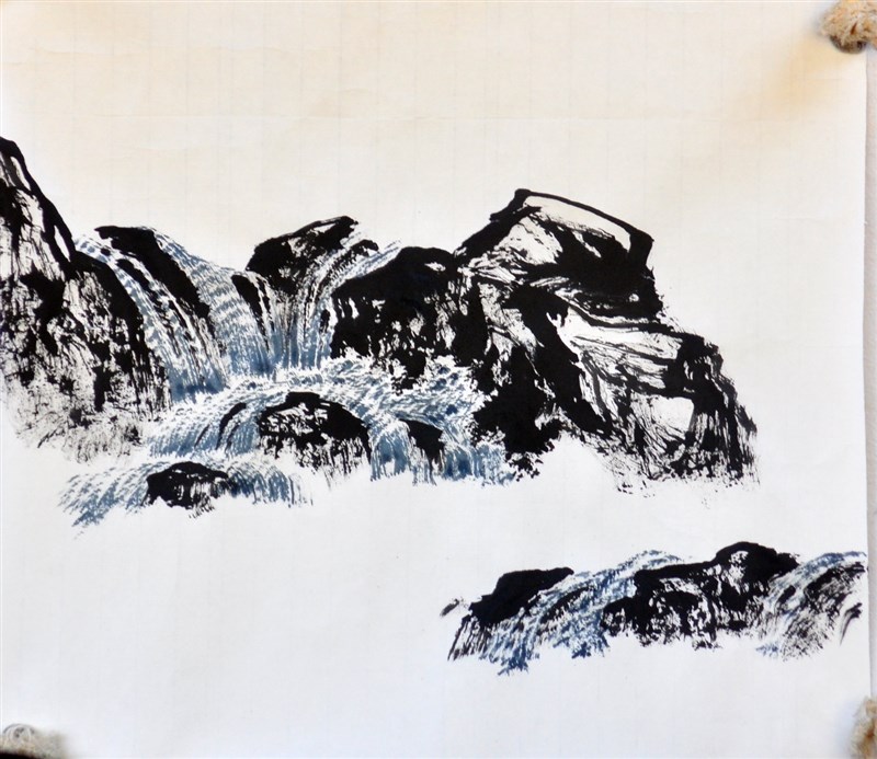 曾剛最新山水技法揭秘，小巷深處的藝術(shù)寶藏視頻
